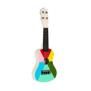 21-Inch Custom Patterned Ukulele - Colorful Kids Musical Instrument Toy