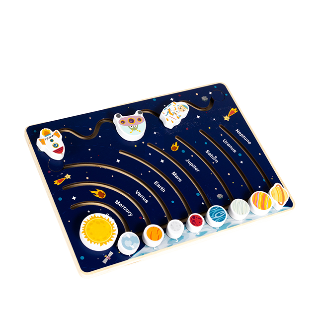 Solar System Puzzle for Kids 3-6 | 8 Planets Model STEM Learning Toy
